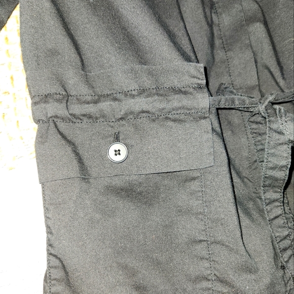 Loft Black Front Tie Jacket Sz. Medium - Picture 6 of 7